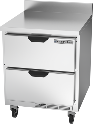 Beverage-Air WTRD27AHC-2-FIP 27" 2 Drawer Worktop Refrigerator