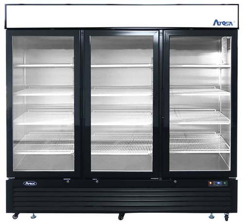 Atosa MCF8724GR 81 7/8" 3 Section Refrigerated Merchandiser