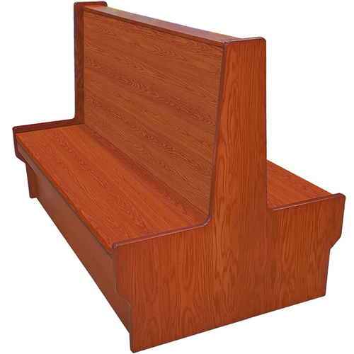 Oak Street SHEP-4842-DBL-WSWB 48" Booth