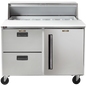 Traulsen CLPT-4812-DW-DR 48 1/2" 12 Pan Sandwich / Salad Prep Table