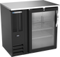 Beverage-Air BBN36HC-G-B 36" Glass Door Back Bar Cooler