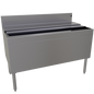 Glastender IBB-48-CP10-ED 48" Underbar Ice Bin / Cocktail Station