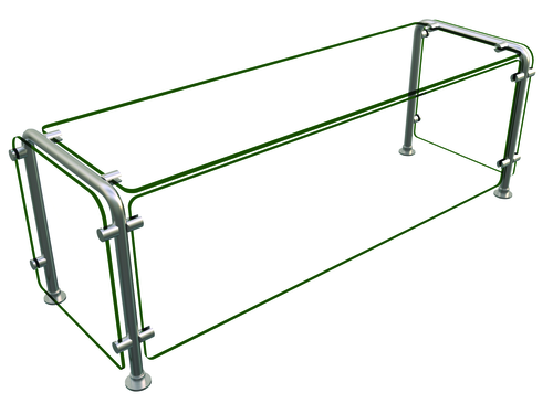 Hatco ED20-04815 48" Sneeze Guard