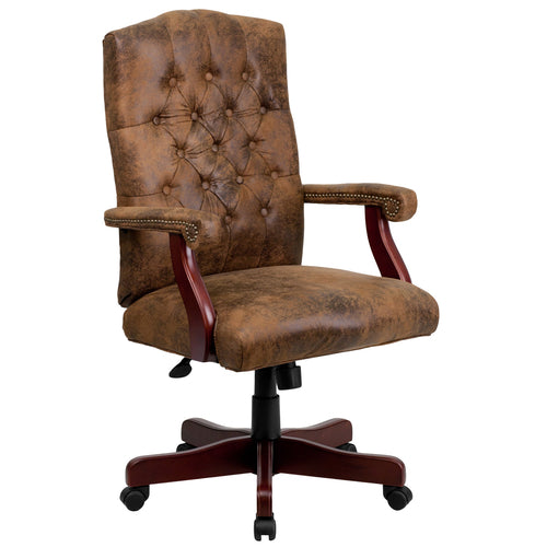Flash Furniture 802-BRN-GG 26" Dining Chair