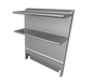 Hestan HTR72@CM 72" Backguard Flue Riser