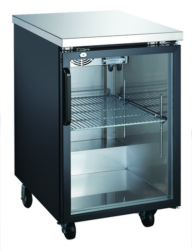 Entree EBB23-27GX 23 1/2" Solid Door Back Bar Cooler
