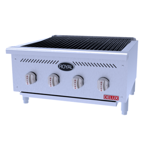 Royal Range RB-884 84" Gas Countertop Charbroiler
