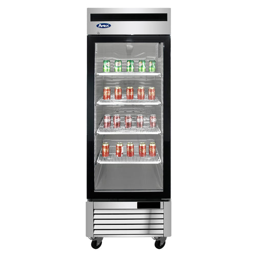 Atosa MCF8701GR 27" 1 Section Freezer Merchandiser
