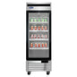 Atosa MCF8701GR 27" 1 Section Freezer Merchandiser