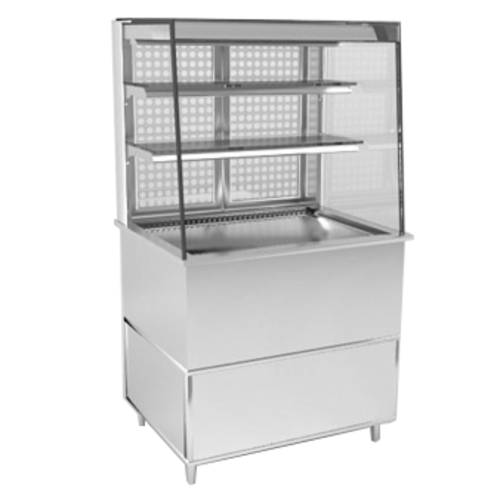 RPI VIAS2-27-R-SL-SC-INS 31 1/2" Refrigerated Display Case