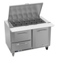 Victory VSPD48HC-18B-2 48" Mega Top Sandwich / Salad Prep Table