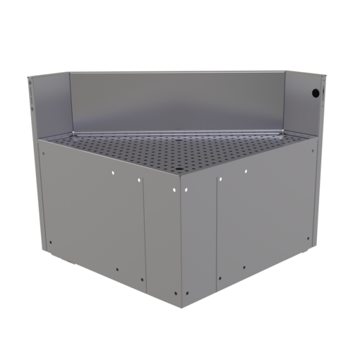 Glastender CIR-24/24-LN 24" Underbar Add-On Unit