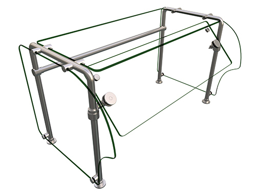 Hatco ES90-36" Sneeze Guard