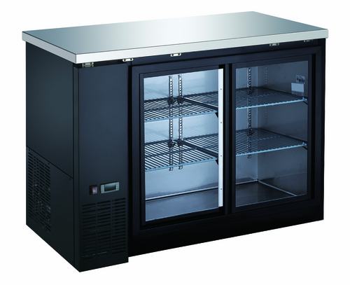 Entree EBB48-24GYX 48 7/8" Solid Door Back Bar Cooler