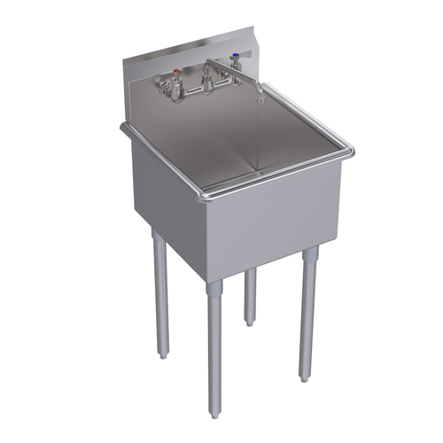 Krowne BS-1818 21" Compartment Sink