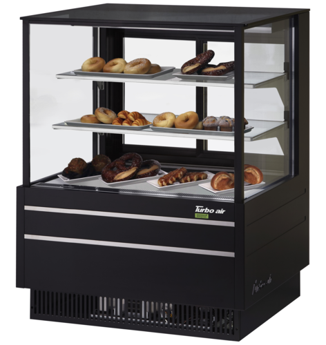 Turbo Air TCGB-36UF-DR-W(B) 36 1/2" Bakery Display Case