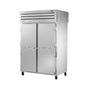 True STG2RPT-2S-2G-HC 52 5/8" 2 Section Solid & Glass Door Pass-Thru Refrigerator