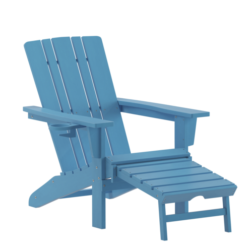 Flash Furniture LE-HMP-1045-110-BL-GG 29 3/4" Patio Lounge Seating