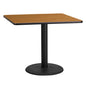 Flash Furniture XU-NATTB-3636-TR24-GG Dining Table