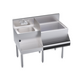Krowne KR24-W42R-10 42" Underbar Ice Bin / Cocktail Station