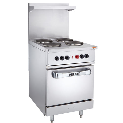 Vulcan EV24S-2HT480 24" Electric Restaurant Range