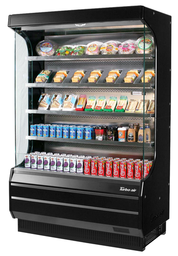 Turbo Air TOM-50W(B)-N 50 7/8" Open Air Merchandiser