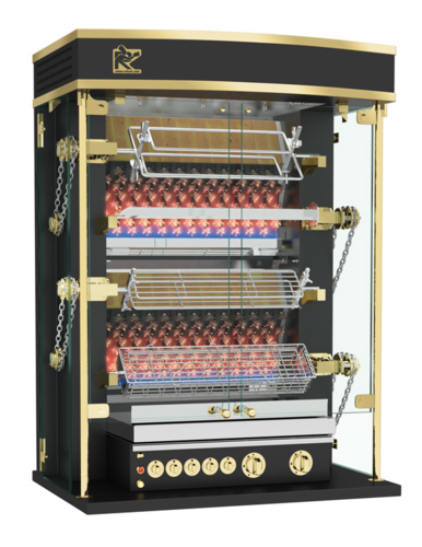 Rotisol MF975-4G-LUX 38" High-Speed Oven