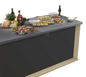 Hatco GRSSB-7218 73 5/8" Heated Shelf