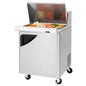 Turbo Air TST-28SD-12-N 27 1/2" 1 Door 12 Pan Mega Top Sandwich / Salad Prep Table