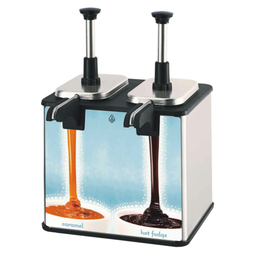 Server 85899 11 7/8" Countertop Food Topping Warmer