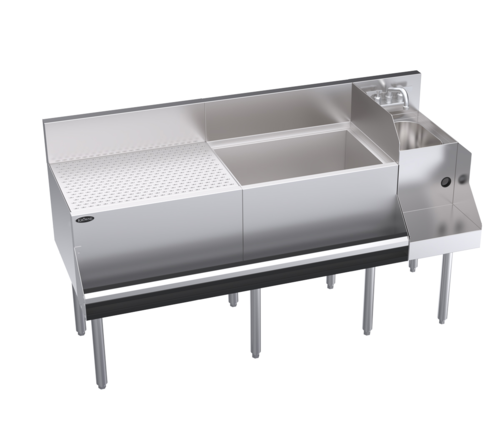 Krowne KR24-W60A-10 60" Underbar Ice Bin / Cocktail Station
