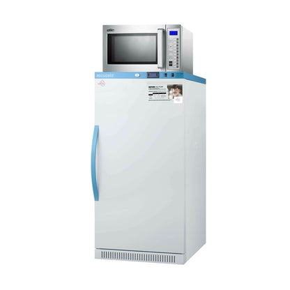 Summit MLRS8MC-SCM1000SS 23 3/8" Refrigerator Microwave Combo
