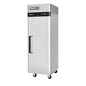Turbo Air M3R19-1-N6 25 1/4" 1 Section Solid Door Reach-In Refrigerator