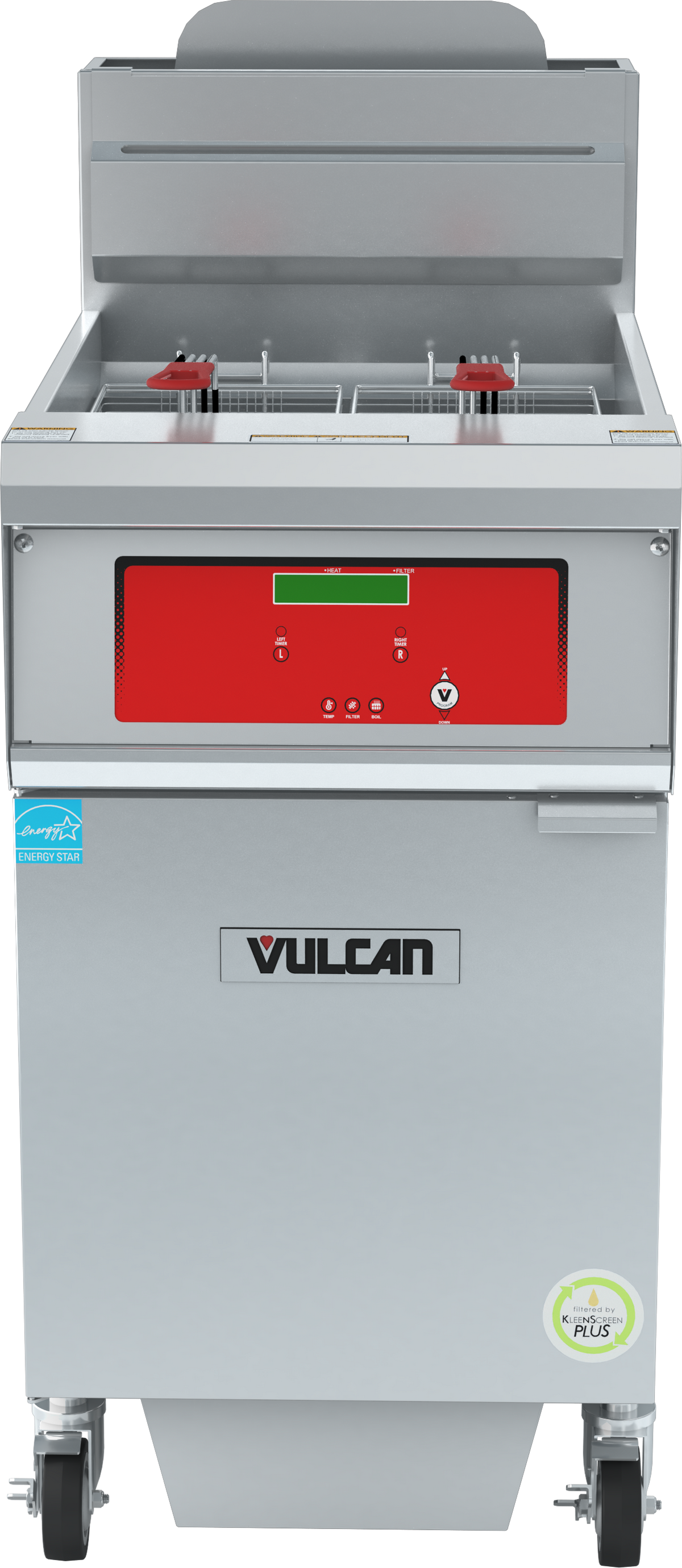 Vulcan 1VHG70DF 19 3/4" 75 lb Gas Floor Fryer