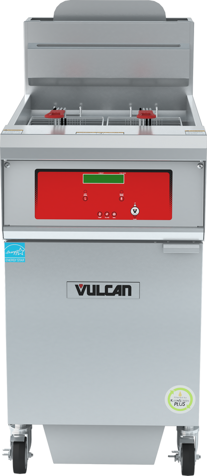 Vulcan 1VHG70DF 19 3/4" 75 lb Gas Floor Fryer