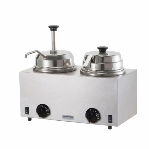 Server 81290 17" Countertop Food Topping Warmer
