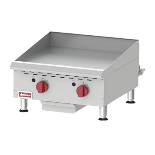 Omcan 43017 24" Gas Countertop Griddle