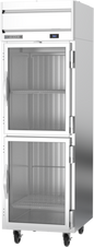 Beverage-Air HRPS1HC-1HG 26" 1 Section Glass Door Reach-In Refrigerator