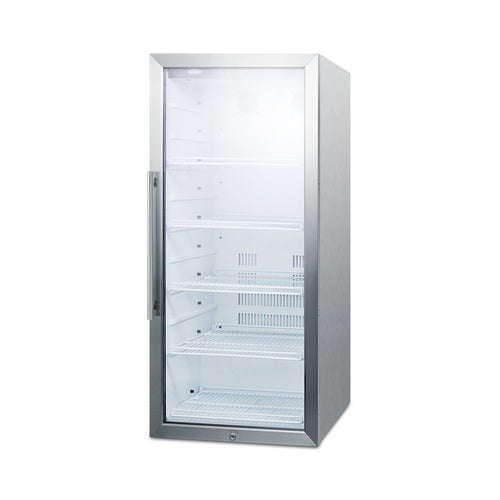 Summit SCR1006CSS 21 1/4" Refrigerated Merchandiser