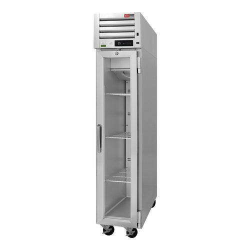 Turbo Air PRO-15R-G-N(-L) 17 3/4" 1 Section Glass Door Reach-In Refrigerator