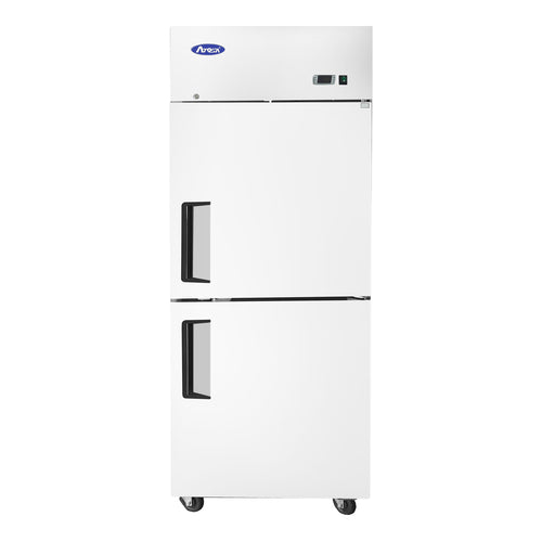 Atosa MBF8007GR 28 3/4" 1 Section Solid Door Reach-In Freezer