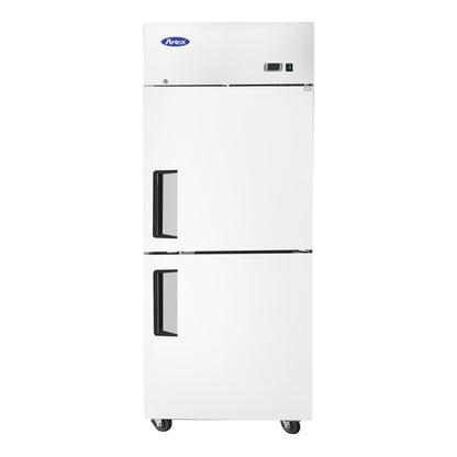Atosa MBF8007GR 28 3/4" 1 Section Solid Door Reach-In Freezer