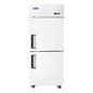Atosa MBF8007GR 28 3/4" 1 Section Solid Door Reach-In Freezer