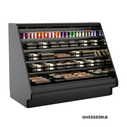 Structural Concepts GHSS860RLB (FLAT) 99 3/4" Refrigerated Display Case