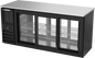 Beverage-Air BBN72HC-F-GS-PT-B 72" Glass Door Back Bar Cooler