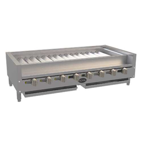Royal Range RKTB-48 48" Gas Countertop Charbroiler