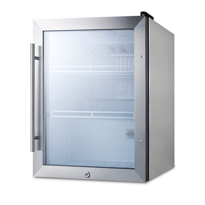 Summit SPR314LOSCSS 18 7/8" Refrigerated Merchandiser