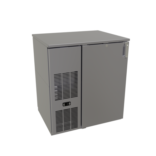 Glastender CP1FB32 32" Solid Door Back Bar Cooler