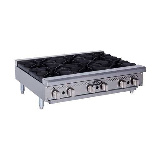Royal Range RHP-24-4 24" Gas Countertop Hot Plate