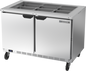 Beverage-Air SPE48HC-S 48 5/8" 2 Doors Sandwich / Salad Prep Table